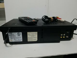 PHILIPS MAGNAVOX VCR VHS Player Complete With Remote,  Cables,  Batteries 3