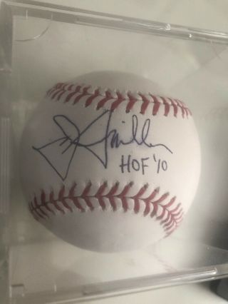 Jon Miller Signed Omlb Baseball San Francisco Giants 2012 World Series J2