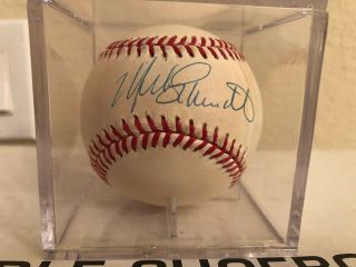 Phillies Hall Of Famer Mike Schmidt Signed Baseball