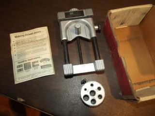 Vintage Craftsman Dowling Jig No.  9 - 4186,  And User Guide