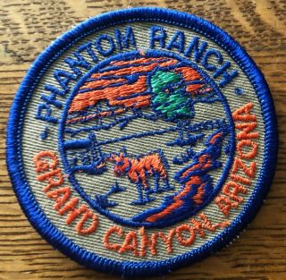 Vintage Patch Grand Canyon National Park Arizona Souvenir