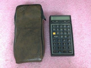Vintage Hp 41c Calculator With Case | O442