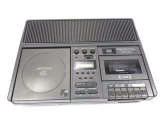 Eiki Model 7070a Stereo Compact Disc Player/cassette Tape Recorder D10