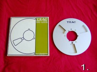 Teac Empty Reel Re - 1002 In The Box - 10 " - 26,  5 Cm