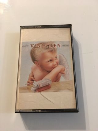 Van Halen 1984 Rock Cassette Tape,  1983 Warner Bros,  Ships,  Vintage