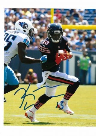 Kendall Wright Auto Autographed 8x10 Photo Signed Picture W/coa Chicago Bears 2