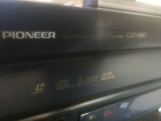 Pioneer CLD - M90 LaserDisc LD Combo 5 CD Player Remote 2