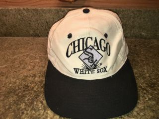 Chicago White Sox Mlb Vintage Ball Cap Hat Eds West Brand Euc