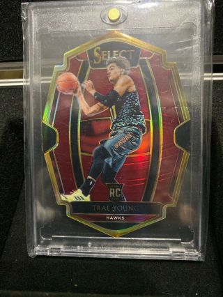 2018 - 19 Select Trae Young Rc Maroon Die Cut 163/175