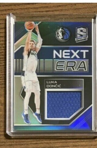 Luka Doncic Rc 2018 - 19 Panini Spectra Jersey Relic /99 Superstar / Roy/mvp ? ?