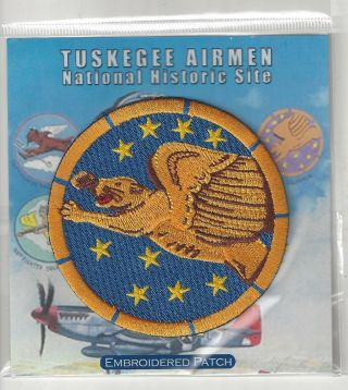 Tuskegee Airmen National Historic Site Souvenir Patch - 99th Fighter Squadron