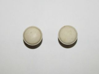2 Vintage Vw Beetle Bus Light Or Wiper Ivory Switch Knobs