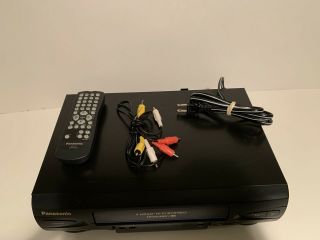 PANASONIC PV - V4522 VCR VHS HiFi Stereo OmniVision Cassette Player - 2