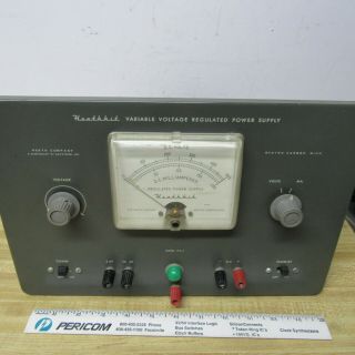 Heathkit Ps - 3 High Voltage Tube Regulated Power Supply Vacuum Tube Ham Radio