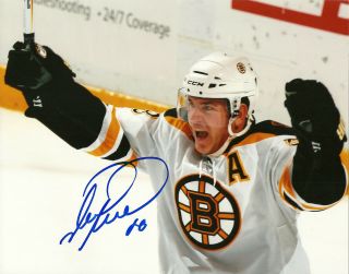 Mark Recchi Hand Signed 8x10 Photo Boston Bruins Nhl Hockey Autograph Signature