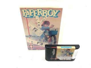 Paperboy Sega Genesis Tengen Vintage Video Game 1991