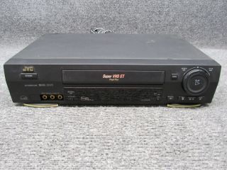 Jvc Hr - S3800u Vhs Et Video Cassette Recorder Tape Player No Remote