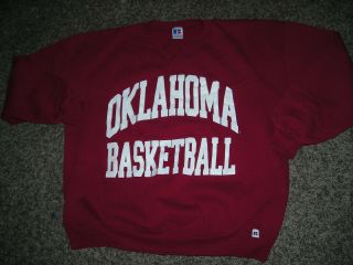 Ncaa,  Russell Athletic Oklahoma Basketball,  Team Logo Sweatshirt,  Adult Xl,  Good