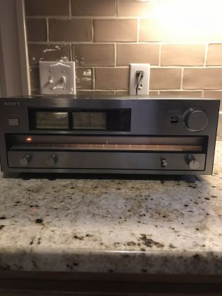 Vintage Sony Am/fm Stereo Tuner Model St - A6b
