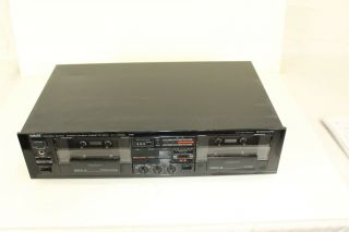 Yamaha Dual Cassette Deck Kx - W302u Component 18 Watts