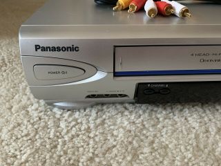 Panasonic VCR VHS Player PV - V4524S 4 Head Stereo VCR Video Cassette Recorder 2