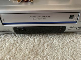 Panasonic VCR VHS Player PV - V4524S 4 Head Stereo VCR Video Cassette Recorder 3
