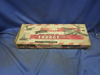 Vintage,  Berkeley North American Aj - 1 Savage,  Started And Missing Parts