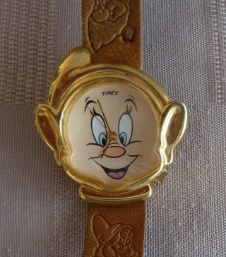 Vintage Walt Disney Timex Dopey Watch And Bradley Mickey Mouse Watch 3