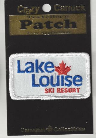 Lake Louise Ski Resort Alberta Souvenir Ski Patch