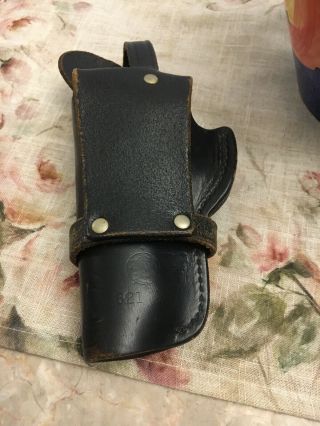Vintage Leather Pistol Gun Holder
