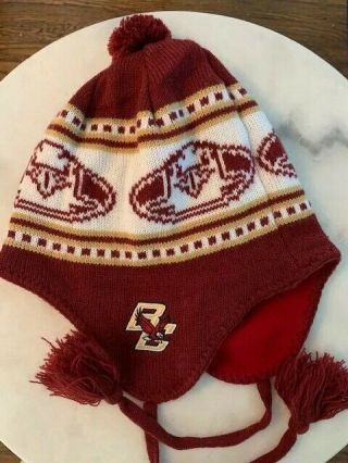 Ncaa Boston College Eagles ‘47 Brand Fleece Lined Winter Wool Hat Cap