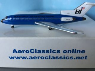 Aeroclassics Braniff 727 - 100 Jelly Bean Blue 1/400 Scale