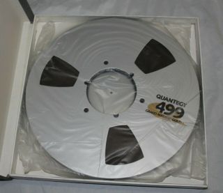 Quantegy 499 Grandmaster Gold 1/2” X 2500 Studio Mastering Audio Tape
