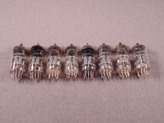 8 Ecc88 6dj8 Amperex Made In Holland Hifi Amplifier Vintage Vacuum Tubes
