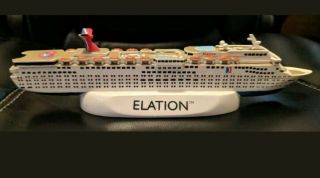 Carnival Elation Cruise Ship Resin Model.