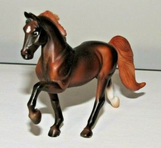 Breyer Chestnut w/ Green Ribbon Stablemate TWH 6032 From Stablemate Assortment 2