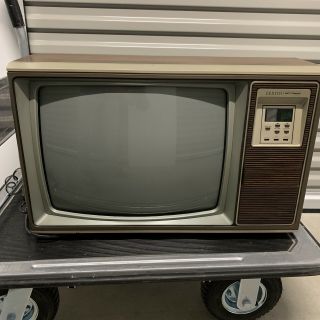 Vintage Zenith Space Command Sa1923w 13 " Television - 1984 Manufactured