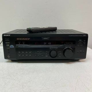 Sony Str - Se501 5.  1 Channel Am/fm Stereo Receiver Great W/ Remote