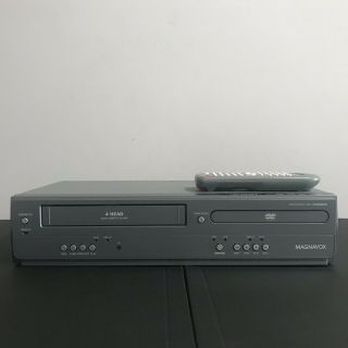 Magnavox Dv200mw8 Dvd Vhs Player Combo W/ Remote