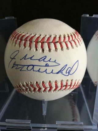 Juan Marichal Autograph Signed Mlb Baseball Auto Tristar Giants Hof