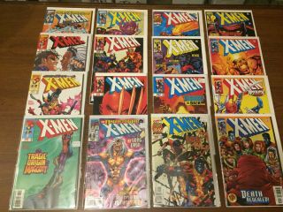 Vintage X - Men Comic Books By Marvel 1991 Series Copper Age 76 - 99 Run 008