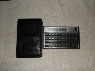 Hewlett - Packard Hp - 11c Calculator With Case