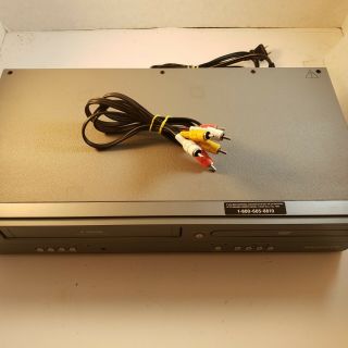 Magnavox Dv200mw8 Dvd & Vcr Combo Vhs Vcr Recorder Vhs And Dvd Player No Remote