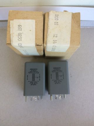 Pair NOS Vintage “Communication Accessories” Tube Amplifier Output Transformers 2