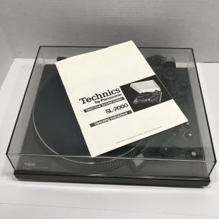 Technics Turntable Model Sl - 2000 Direct Drive Turntable System - Parts