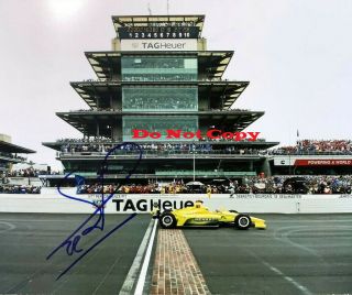 Simon Pagenaud Signed 2019 Indianapolis 500 8x10 Photo Indy Car Reprint