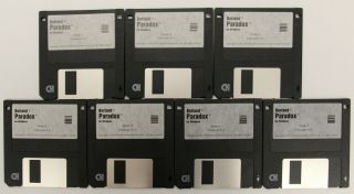 Vintage Borland Paradox For Windows Version 5.  0 Relational Database Management