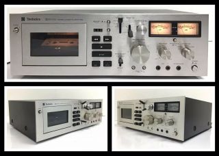 Vtg Technics By Panasonic Rs - 676 2 Head Dolby System Stereo Cassette Deck