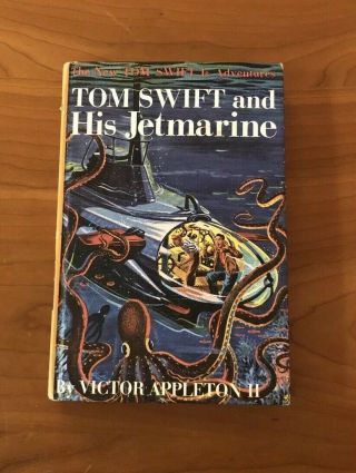 Vintage Tom Swift Jr Book 2 Tom Swift And His Jetmarine By Victor Appleton