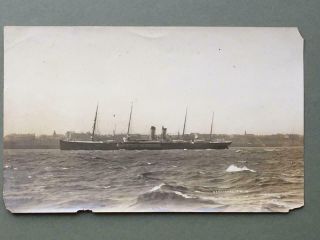 White Star Line S.  S.  " Britannic " (1874) 11 " X 7 " Photo.